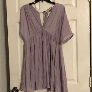 Mustard seed lilac baby doll dress